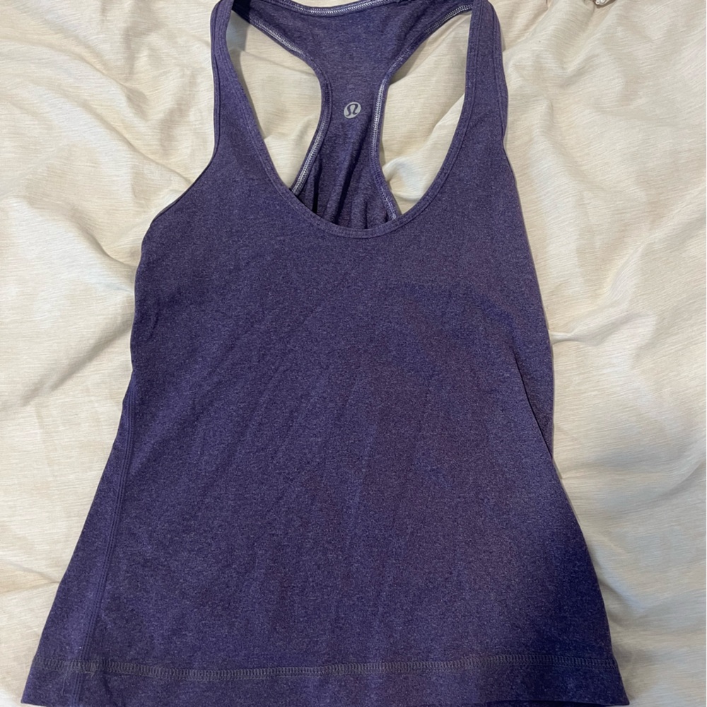Lululemon purple tank top